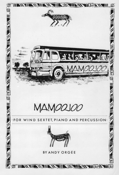 Cover Artwork by Jeffery Orgee for "Mamoojoo" 1992