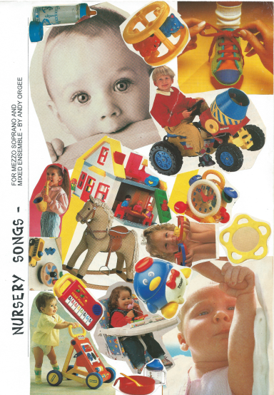 Cover of Score for "Nursery Songs" for Mezzo Soprano and Ensemble 1993