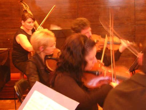 The Bulgarian Chamber Orchestra "Orpheus" playing Dance Music for Strings in 2006